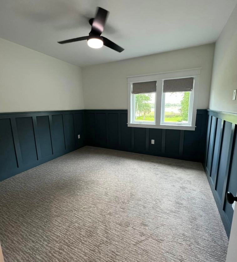 Wainscoting Bedroom